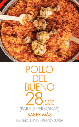 ARROZ CON POLLO DEL BUENO